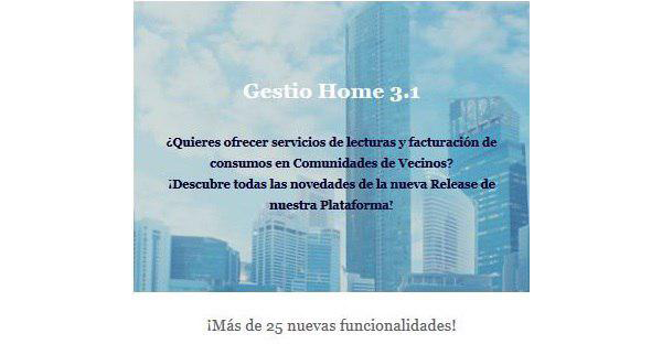 Gestio Home release 3.1