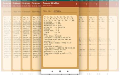 Nueva app para la lectura WMBUS